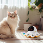 New Cat Teaser Electric Cat Toy Shiny Automatic Funny Cat - Image 2