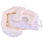 Pet Stroller Anti-dirty Towel Cushion Pillow Pure Cotton Three-piece Set For Cats And Dogs Removable And Washable Pad - Image 5