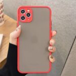 Frosted Color Contrast Mobile Phone Case To Prevent Falling - Image 8