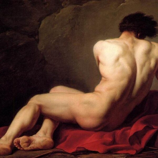 XXL - 5D Diamond Painting - Famous Male Nude Painting