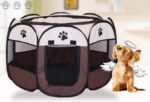 Folding Octagonal Pet Fence Oxford Cloth Cat And Dog Kennel - Image 2