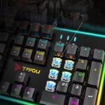 Real mechanical keyboard RGB Internet cafe desktop USB - Image 2