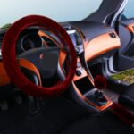 Winter Wool Car Cover Plush Steering Wheel Cover - Image 4