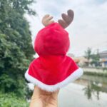 Annoying Duck Doll Clothes Antlers Cloak - Image 3