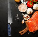 Damascus knife set kitchen stainless steel - Image 5