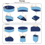 PVC folding pet bathtub - Image 3