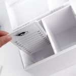 White Acrylic Eyelash Storage Box - Image 5