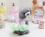 Dog Skirt Princess Tutu Spring-Summer Teddy Dress Mesh Thin Summer Dog Clothes - Image 6