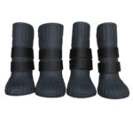 Pet waterproof shoes medium and large high-tube dog shoes - Image 7