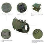 Dog outdoor vest tactical suit - Image 4