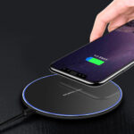 Metal QI Wireless Charger 10W Ultra-thin Wireless Charger Suitable For Cross-border QI Mobile Phone Products - Image 2