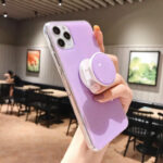 Jelly Painted Epoxy Glitter Phone Case Crystal Stand - Image 4