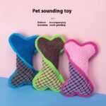 Dog Voice Plush Toy Bone Grinding Teeth