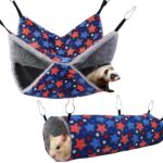 Ferret Small Pet Hammock Set Hanging Hammock And Tubular Tunnel - Image 2