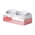 Pet Ceramic Slanting Double Bowl Anti-spill - Image 6