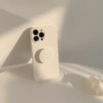 Solid Color Bracket Phone Case Simple - Image 5