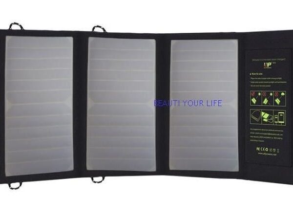 Solar Panels Portable Foldable Waterproof Dual 5V/2.1A USB Solar Panel Charger