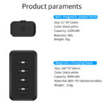 Magnetic charging treasure mini capsule mobile power - Image 5