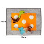 Cat scratching a blanket - Image 4