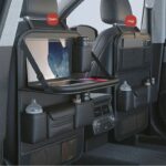 Car Seat Storage Bag Auto Back Seat Back Organizer With Foldable Table Tray PU Leather Tablet Holder Tissue Box Car Accessories - Image 7