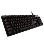 G413 Gaming Electronic Sports Mechanical Keyboard Desktop Backlight 104 Key Metal Panel - Image 5