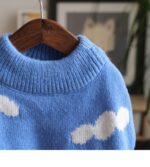 Warm Clouds Crew Neck Pullover Sweater - Image 4