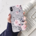 Simple small floral phone case