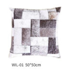 Handmade Wool Pillow Simple Modern American Country Nordic Style Imitation Leather Creative Cushion Cover - Image 2