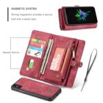 Compatible with Apple, Removable Leather Wallet Flip Stand Card Slot Case For iPhone - Image 9