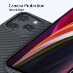 Compatible with Apple, Suitable For Iphone12promax 12MINI Protective Cover Carbon Fiber Phone Case - Image 4
