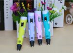 3D print pen 3D pen two generation graffiti 3D stereoscopic paintbrush children puzzle painting toys - Image 2