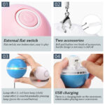 Colorful LED laser funny cat ball - Image 4