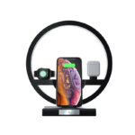 Fast Charging 4 in 1 Bedside Lamp Wireless Charger Bracket - Image 9