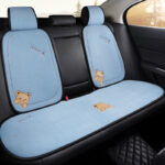 Car Cushion Winter Plush Three-piece Set - Image 4