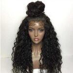 New product explosion European and American fashion wig ladies front lace chemical fiber wig set - Image 4
