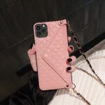 Xiaoxiangfeng Diagonal Leather Card Phone Case With Chain Protection Cover - Image 6