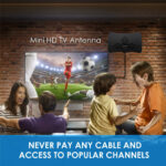 Irregular flame pattern HDTV antenna - Image 4