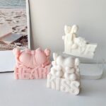 Valentine's Day Candle Mold DIY Chocolate Handmade Soap