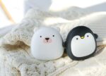 Cute Cartoon Penguin Polar Bear Electric Hand Warmers USB Rechargeable Double-Side Heating Pocket Power Bank Warmer - Image 6