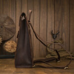 Genuine Leather England Style Men's Casual Travel Bag - Image 2