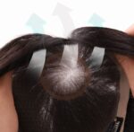 Men's Wigs Real Human Hair Hand-knitted - Image 2