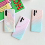 Gradient ring marble mobile phone case - Image 3
