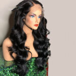 Wig Ladies Front Lace Chemical Fiber Long - Image 3