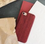 Wooden handset case with ultra-thin wood-grain soft leather cover and wood-grain handset cover - Image 7