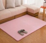 Memory cotton coral velvet carpet Living room bedroom door mats Bathroom kitchen non-slip absorbent carpets - Image 5