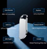 Keychain Digital Voice Recorder Voice Activated Recording - Image 6