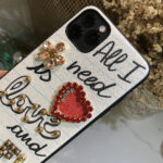 Luxury diamond love and wifi phone case - Image 5
