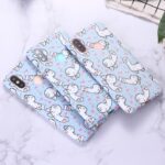 Cute Alpaca Water Sticker Frosted Phone Case - Image 4