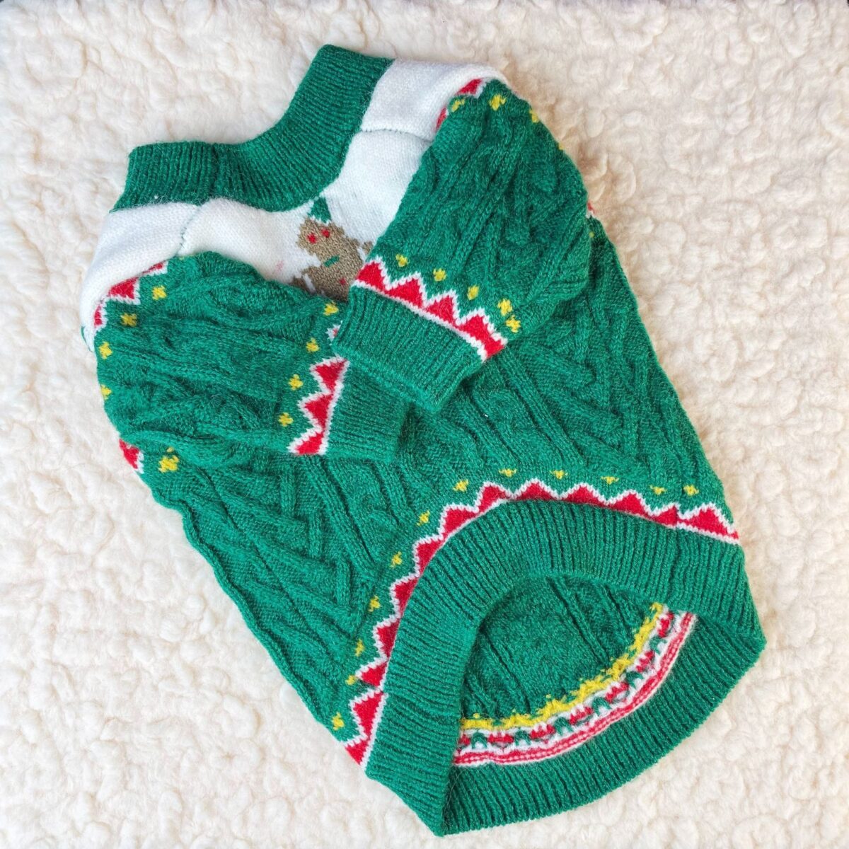 Dog Sweater Christmas Style Wool Dog Sweater - Image 7
