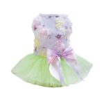 Dog Skirt Princess Tutu Spring-Summer Teddy Dress Mesh Thin Summer Dog Clothes - Image 9